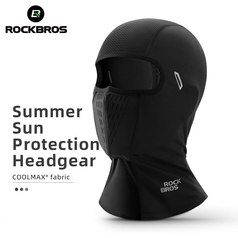 ROCKBROS Cycling Balaclava Motorcycle Bicycle Face Mask Sun UV Protection Headgear - ROCKBROSUSA
