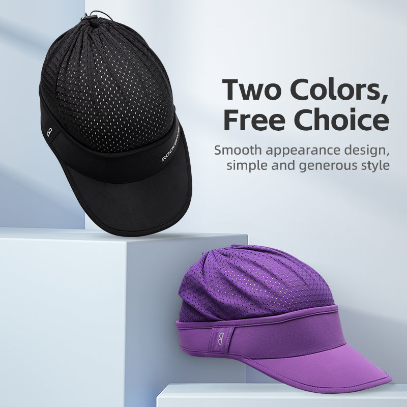ROCKBROS Outdoor Cycling Hats Ice Silk Sunshade Cap Spring Summer Cap Breathable - ROCKBROSUSA