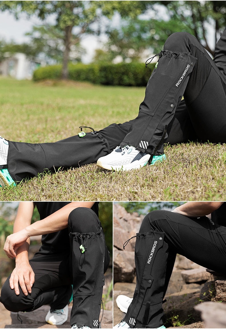 ROCKBROS Leg Warmer Breathable Reflective Outdoor Cycling Sports Boot Cover