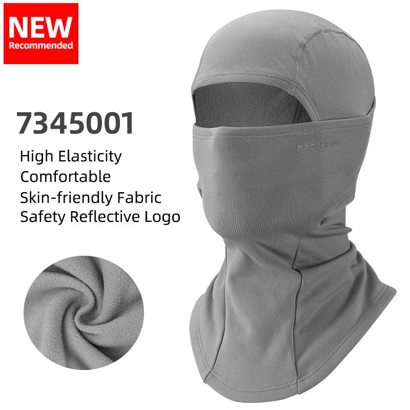 ROCKBROS Winter Cycling Mask Fleece Thermal Keep Warm Windproof Cycling Face Mask Balaclava Ski Mask Fishing Skiing Hat Headwear