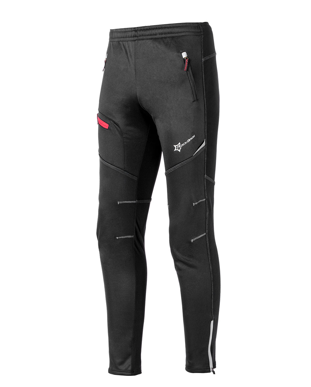 ROCKBROS Windproof Thermal Fleece Winter Athletic Bike Pants