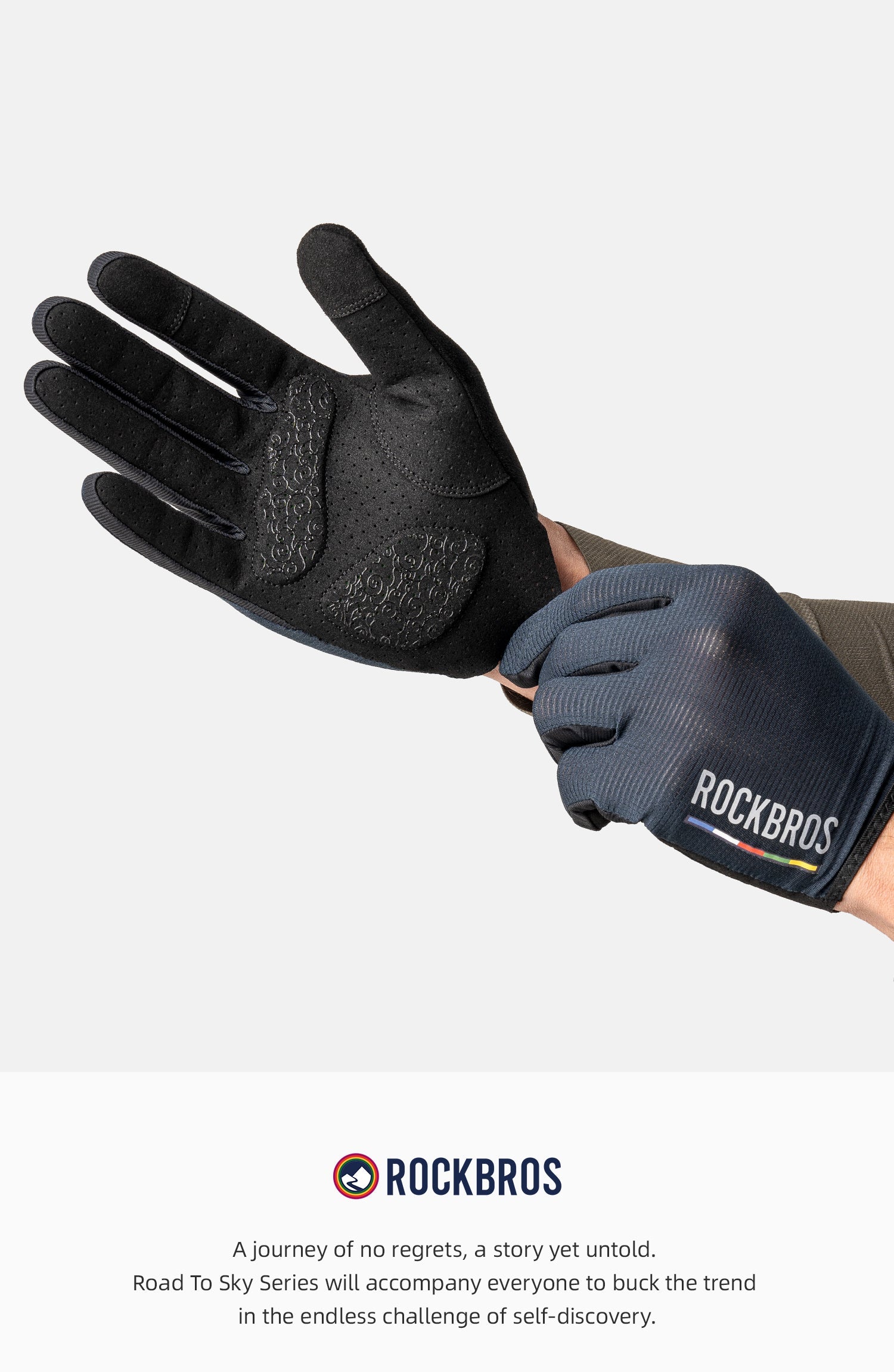 【ROAD TO SKY】by ROCKBROS Anti-Slip Cycling Gloves in Various Colours