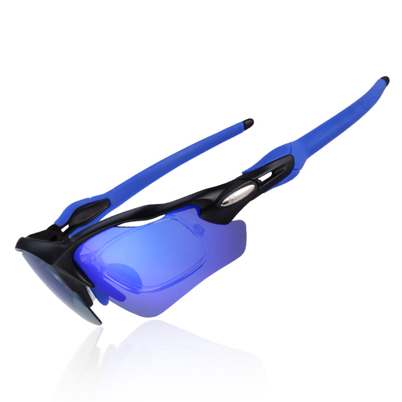 ROCKBROS Polarised Half Frame Sports Sunglasses