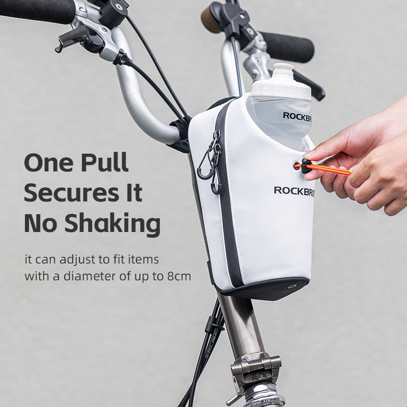 ROCKBROS Bicycle Handlebar Bag 1.5L Water Bottle Bag Folding Bike Front Bag - ROCKBROSUSA