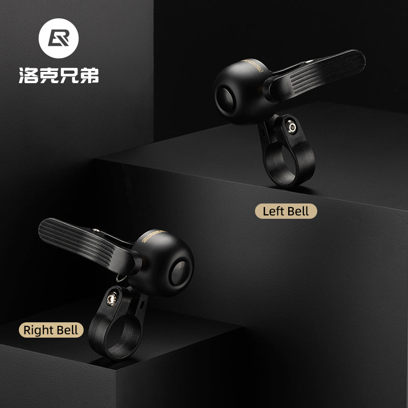 ROCKBROS Bike Bell Copper Alloy Durable Bicycle Bell with Clear&Long Sound Bike Ring Bell - ROCKBROSUSA