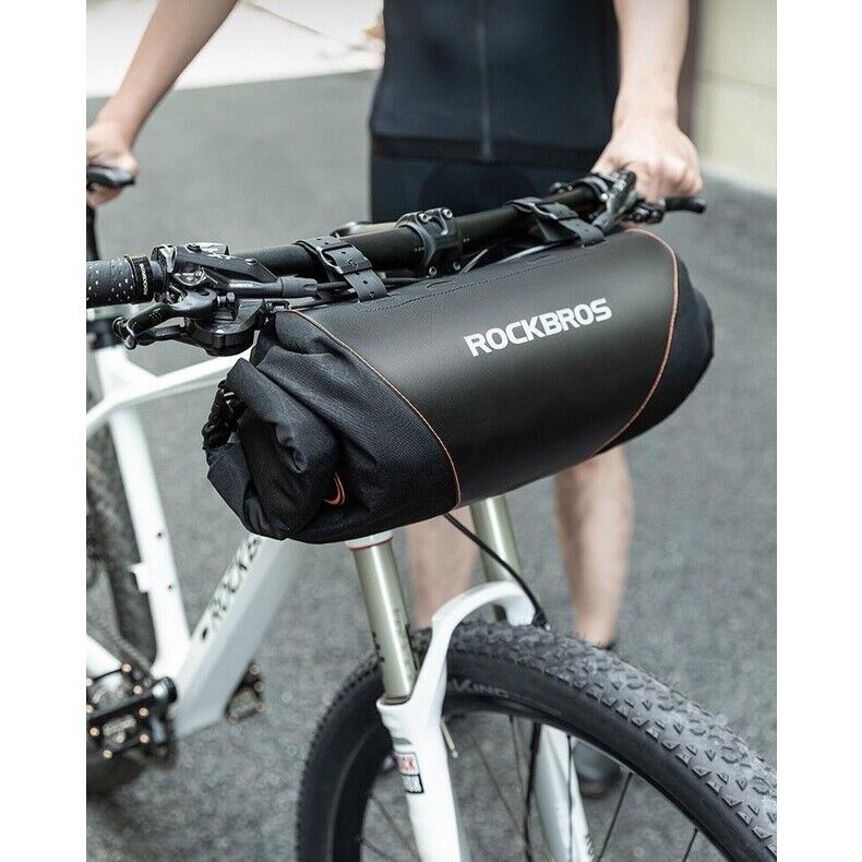 ROCKBROS Bicycle Cycling Handlebar Bag Waterproof 2L MTB Bike Front Bag - ROCKBROSUSA