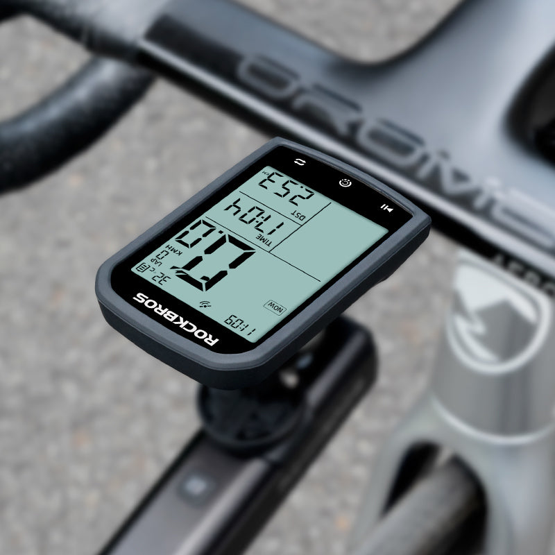 ROCKBROS Wireless Bike Computer - ANT+ Bluetooth, Multi-GPS, Waterproof