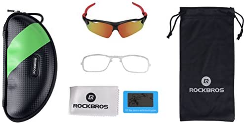 ROCKBROS Polarised Half Frame Sports Sunglasses