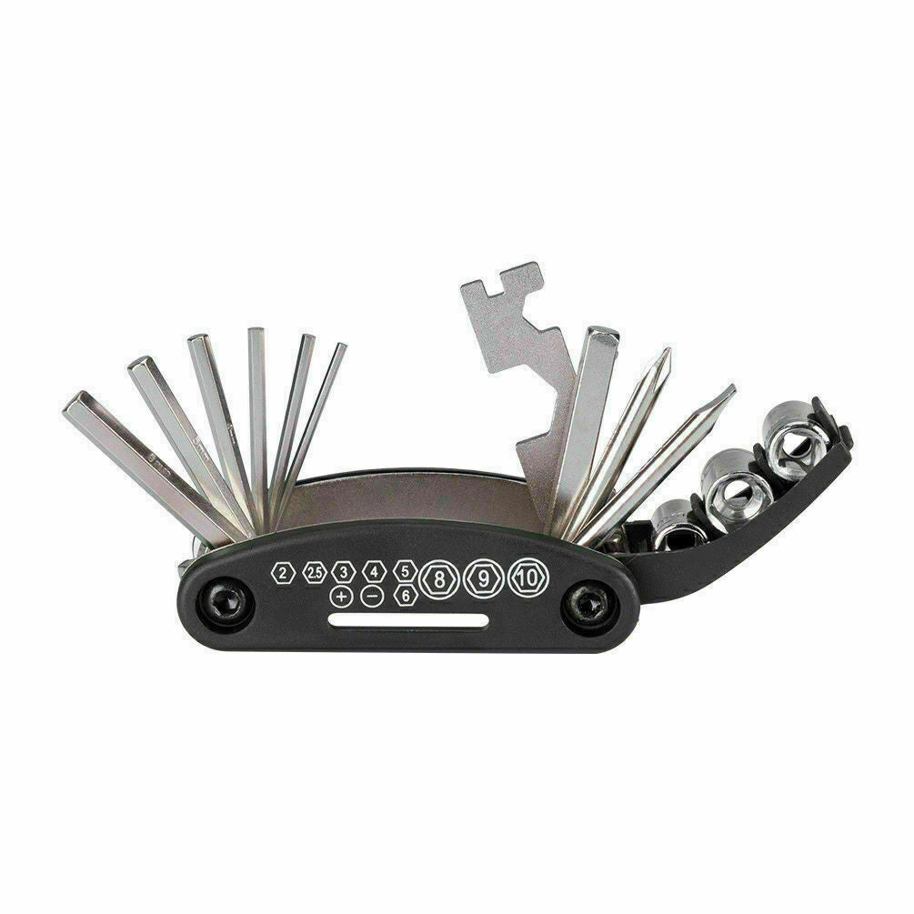 ROCKBROS 14pcs Bicycle Repair Multi-tool Kit - Portable, Lightweight & Durable