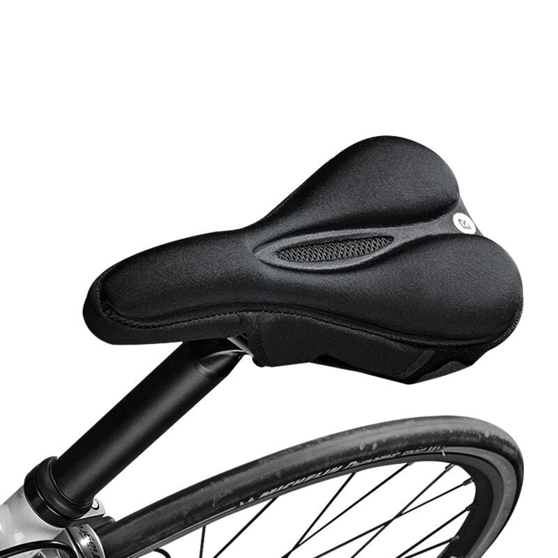 ROCKBROS Bicycle Cushion Cover Bike Seat Cover Breathable Road Mountain Bike Saddle Seat Cushion Silicon Cover - ROCKBROSUSA