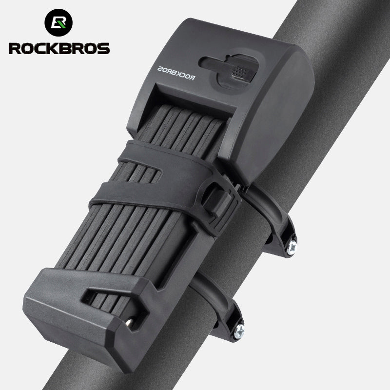 ROCKBROS Smart Bluetooth Fingerprint Folding Bike Lock - Waterproof, Anti-Theft