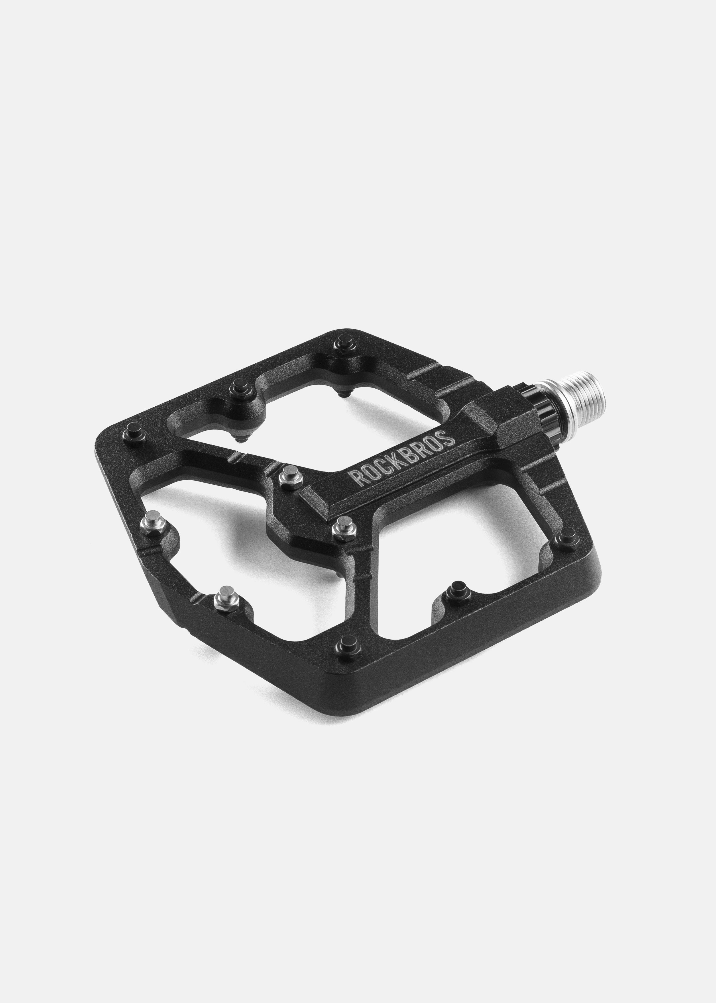 ROCKBROS Road to Sky Wide Bike Pedals in Black (Pair)