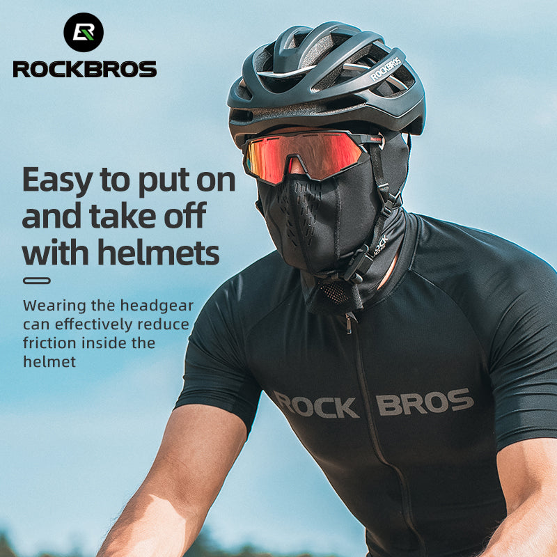 ROCKBROS Cycling Balaclava Motorcycle Bicycle Face Mask Sun UV Protection Headgear - ROCKBROSUSA