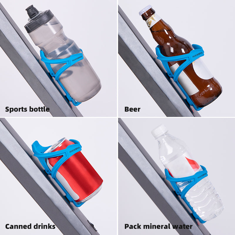 ROCKBROS 2pcs Bike Water Bottle Cage Holder Mount Bicycle Cycling Drink Cup Polycarbonate - ROCKBROSUSA