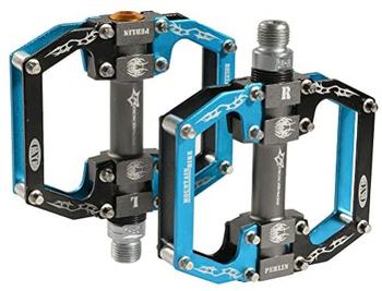 ROCKBROS Flat BMX Bike Pedals in Various Colours (Pair)
