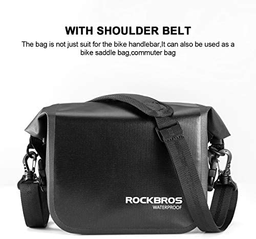 ROCKBROS Bike Handlebar Bag Waterproof 3L