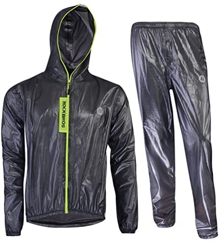 ROCKBROS Waterproof Rain Jacket and Pants