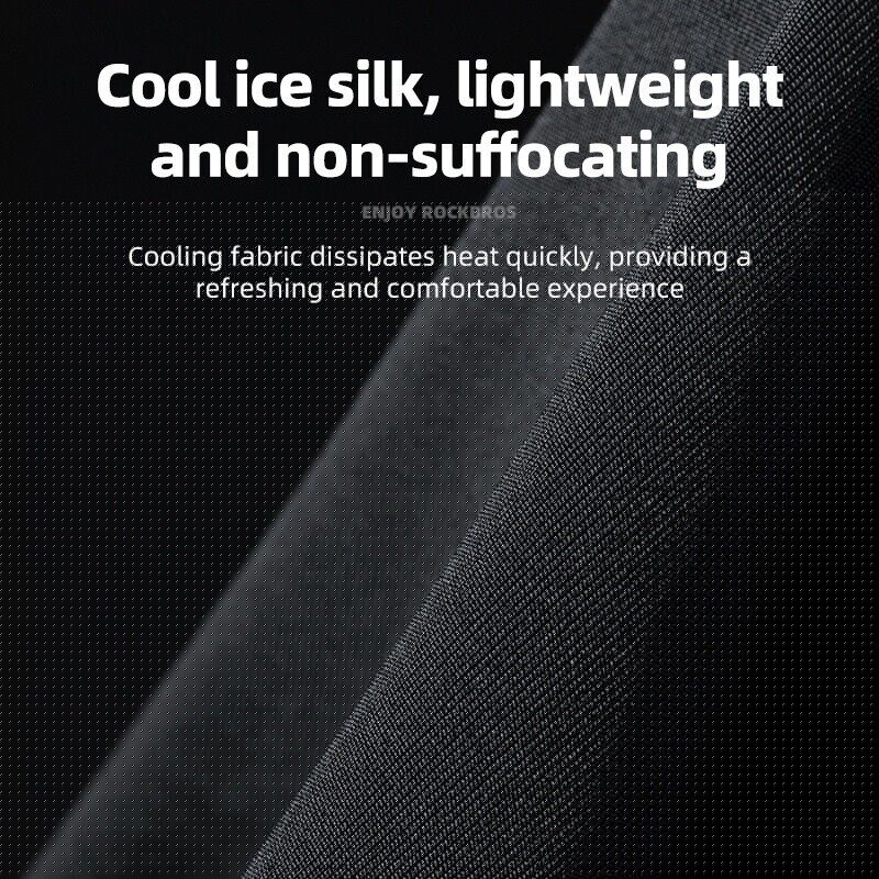 ROCKBROS Cycling Ice Silk Balaclava Face Mask Motorcycle Bicycle Sunshade Headwear Breathable - ROCKBROSUSA