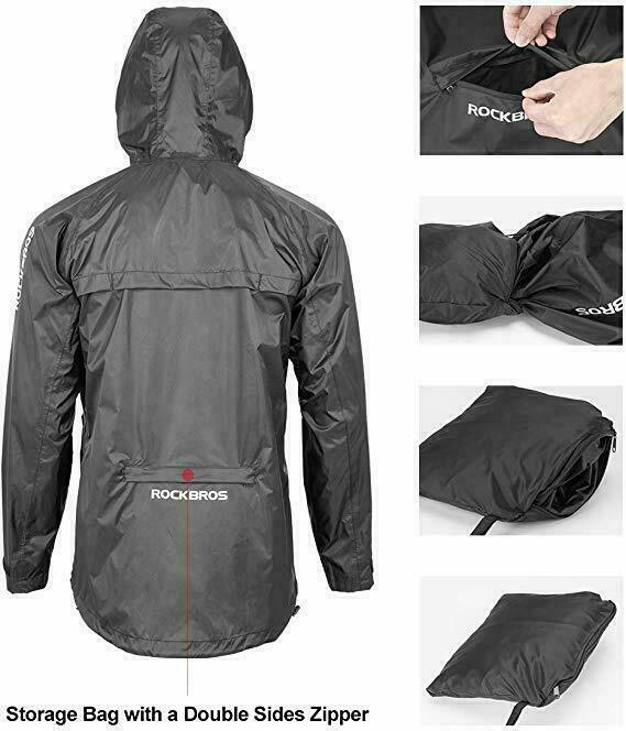 ROCKBROS Cycling Windproof Waterproof Long Jacket