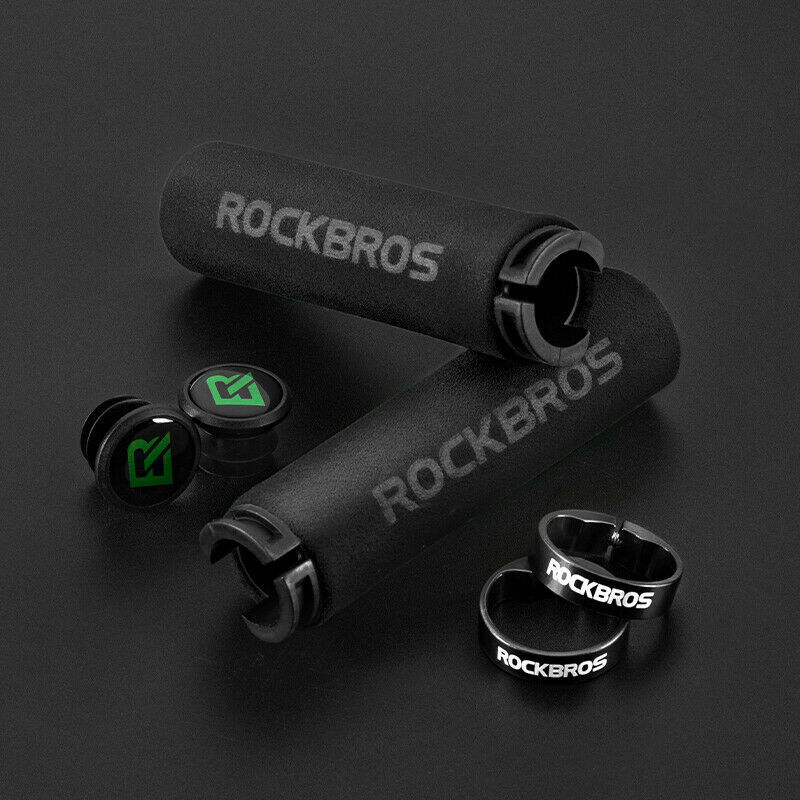 ROCKBROS ROCKBROS Bike Grips, Bike Handle Grips, Double Lock-On