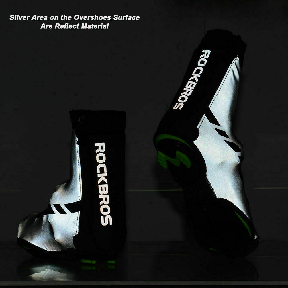 ROCKBROS-Cycling Shoes Covers Winter Thermal Overshoes Rainproof