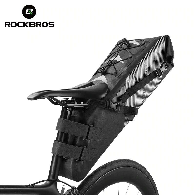 ROCKBROS- Waterproof Reflective Large Capacity Saddle Bag(up to 14L)