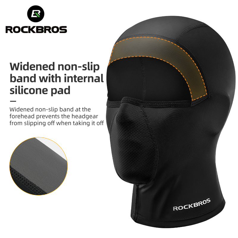 ROCKBROS Cycling Balaclava Bicycle Motorcycle Face Mask Ice Silk Headgear - ROCKBROSUSA