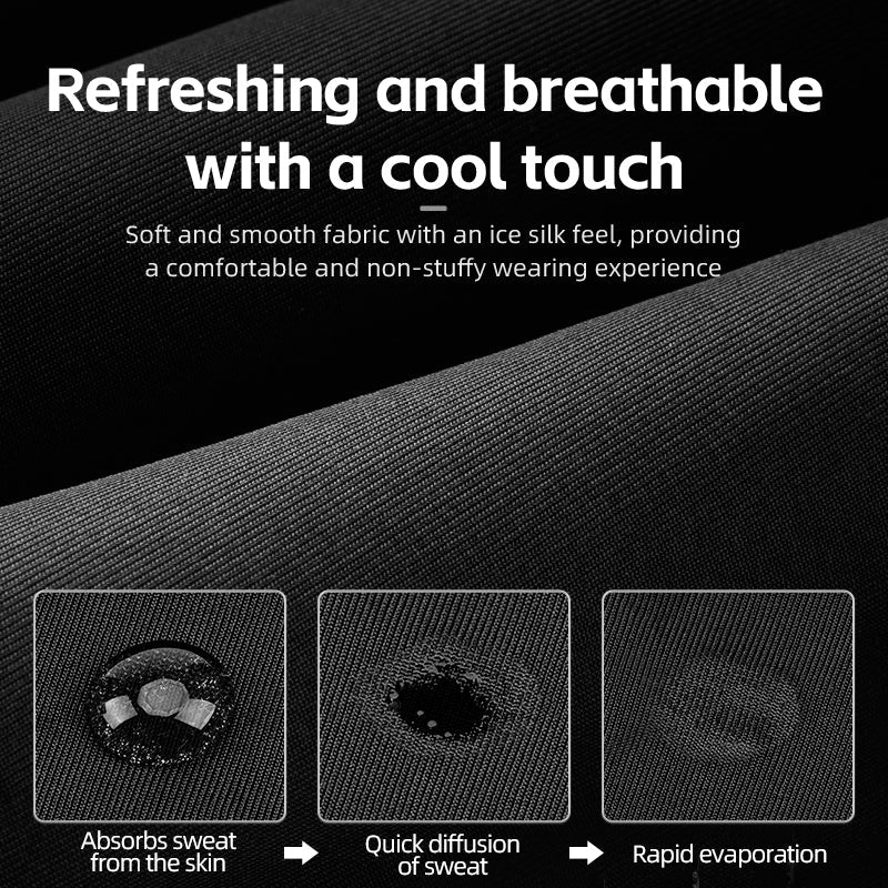 ROCKBROS Motorcycle Balaclava Bicycle Cycling Face Mask Ice Silk Breathable UV Protection Unisex - ROCKBROSUSA