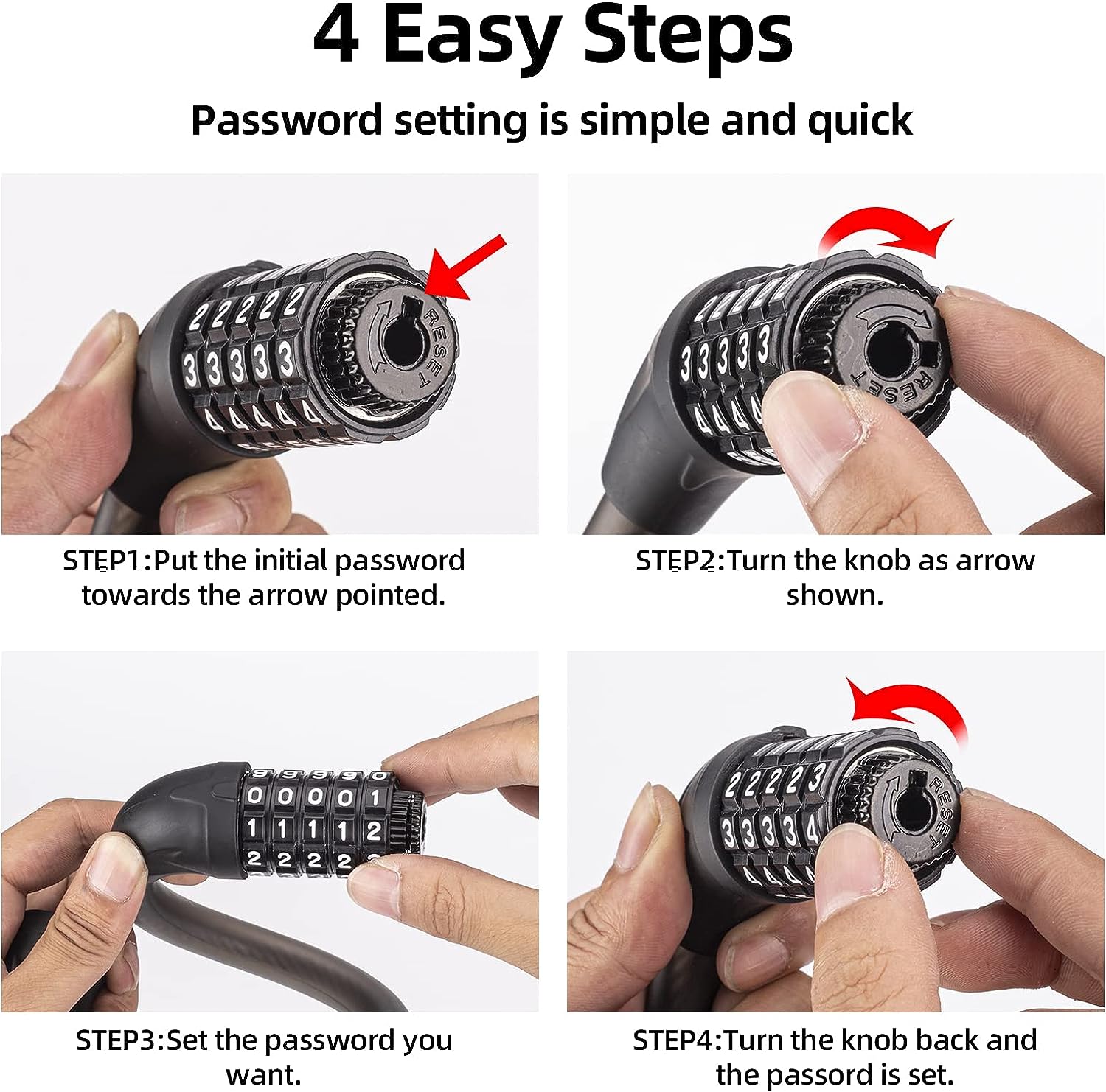 Combinati s chain fashion lock