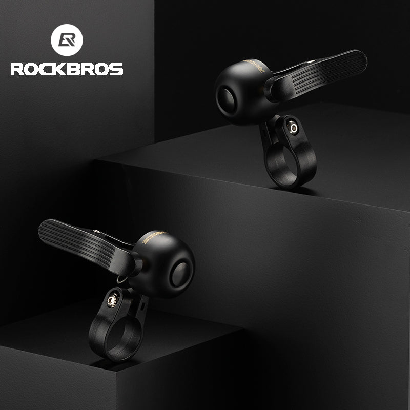 ROCKBROS Bike Bell Copper Alloy Durable Bicycle Bell with Clear&Long Sound Bike Ring Bell - ROCKBROSUSA