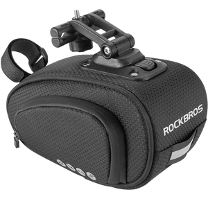 ROCKBROS Bike Saddle Bag Bike Bag Under Seat Bag Bicycle Seat Pack Pou