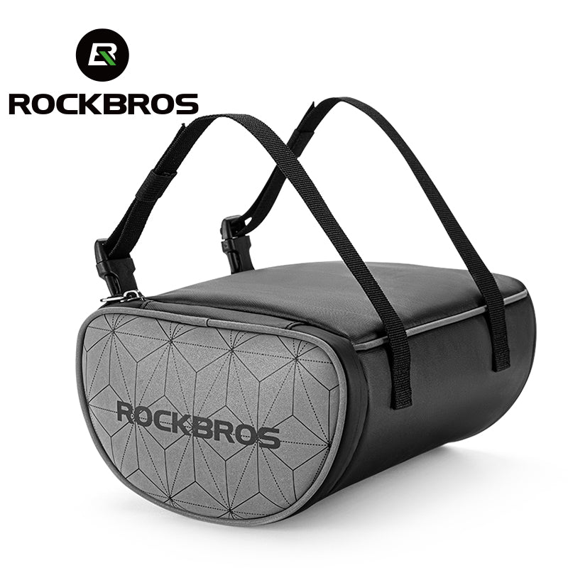 ROCKBROS Electric Bike Bag Rear Seat Storage Bag Breathable Large Capacity Reflective Electric Vehicle Outdoor Motorcycle Travel Bag - ROCKBROSUSA