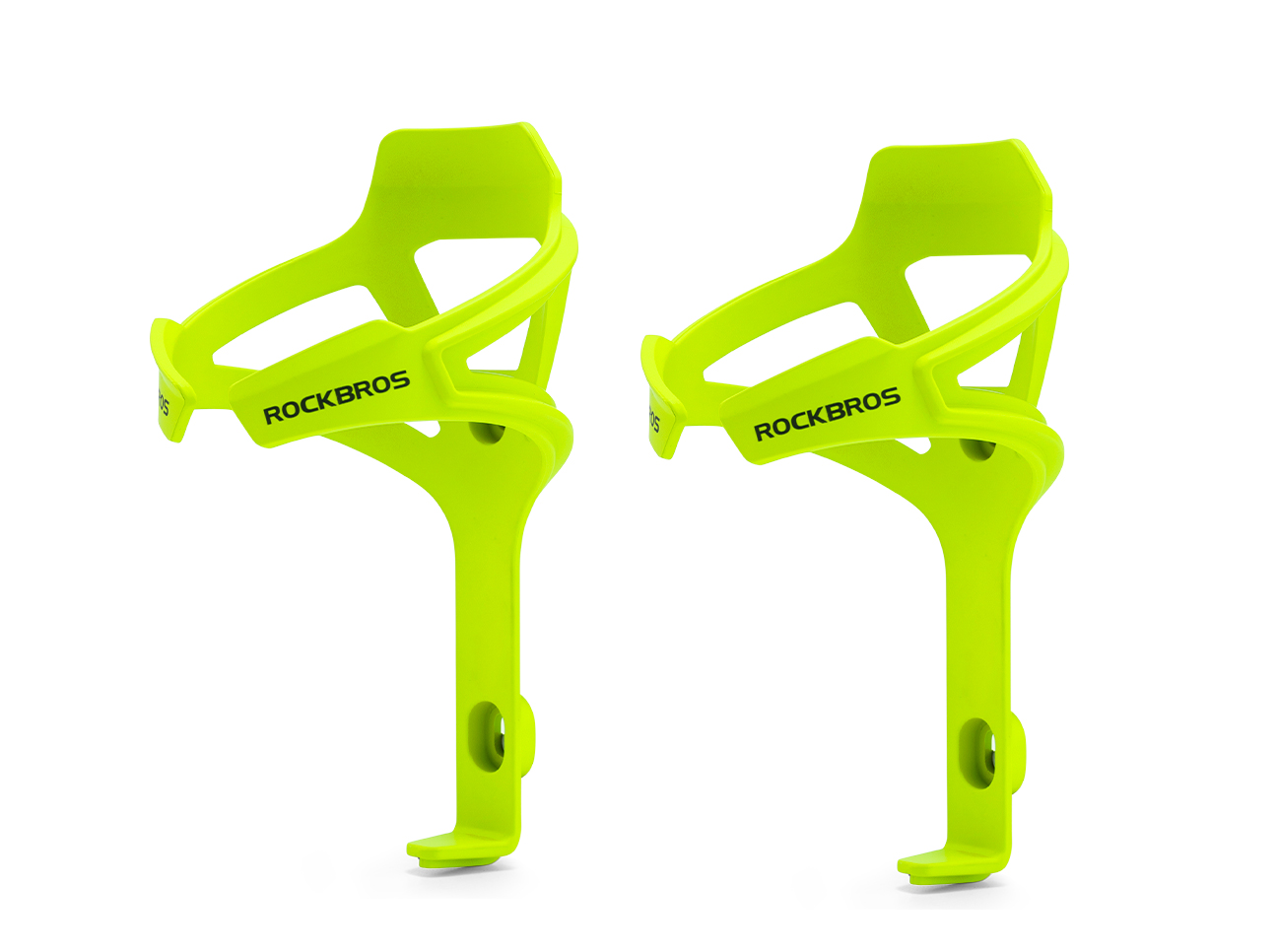 ROCKBROS 2pcs Bike Water Bottle Cage Holder Mount Bicycle Cycling Drink Cup Polycarbonate - ROCKBROSUSA