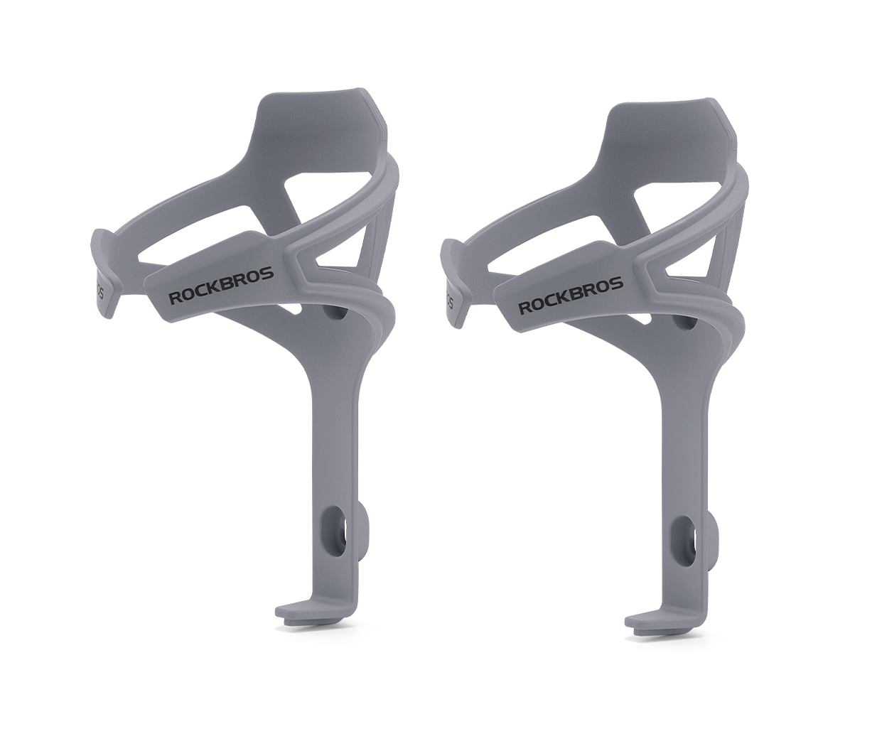 ROCKBROS 2pcs Bike Water Bottle Cage Holder Mount Bicycle Cycling Drink Cup Polycarbonate - ROCKBROSUSA